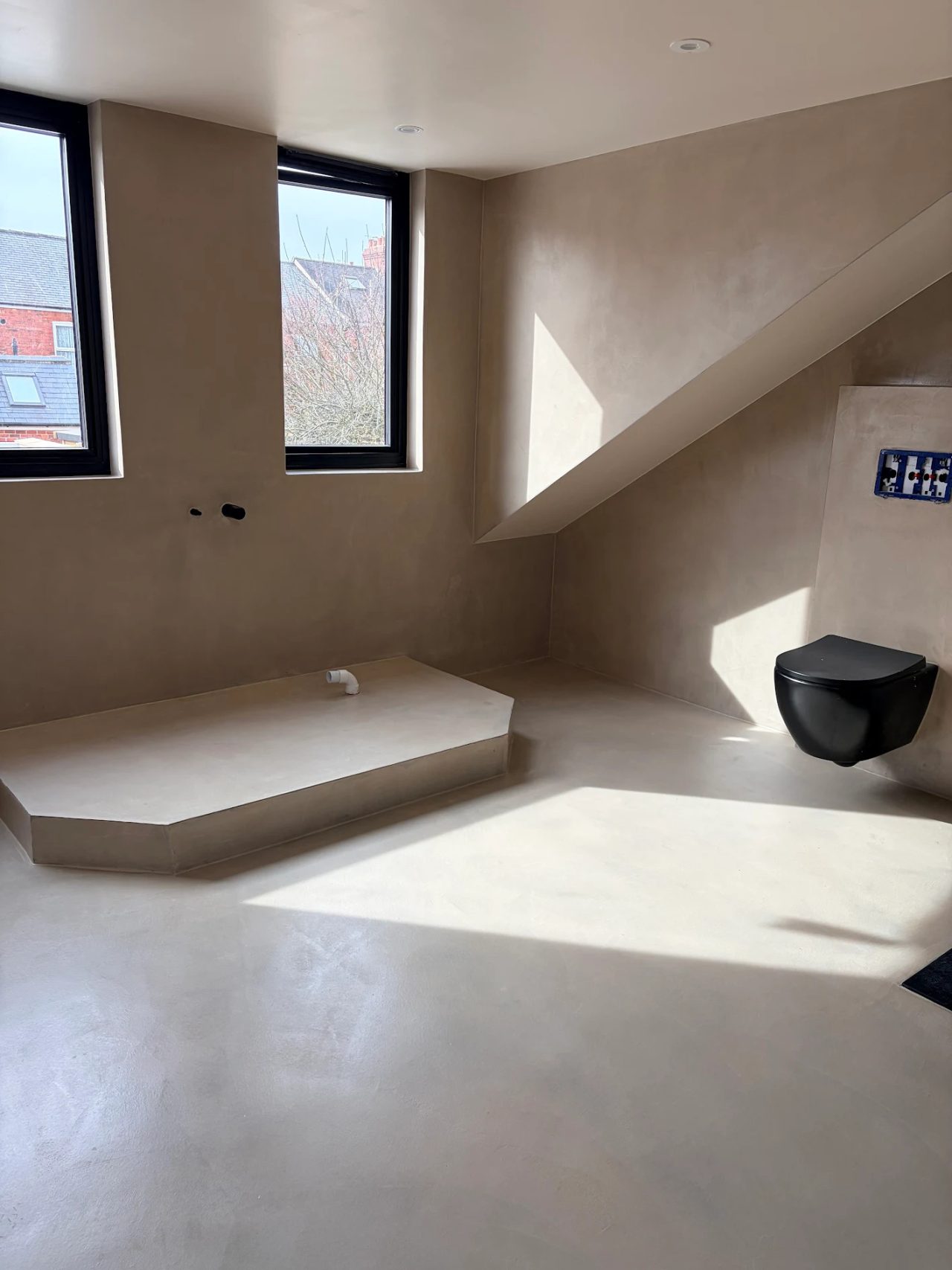 Voytec Decorator Bathroom Microcement Installation
