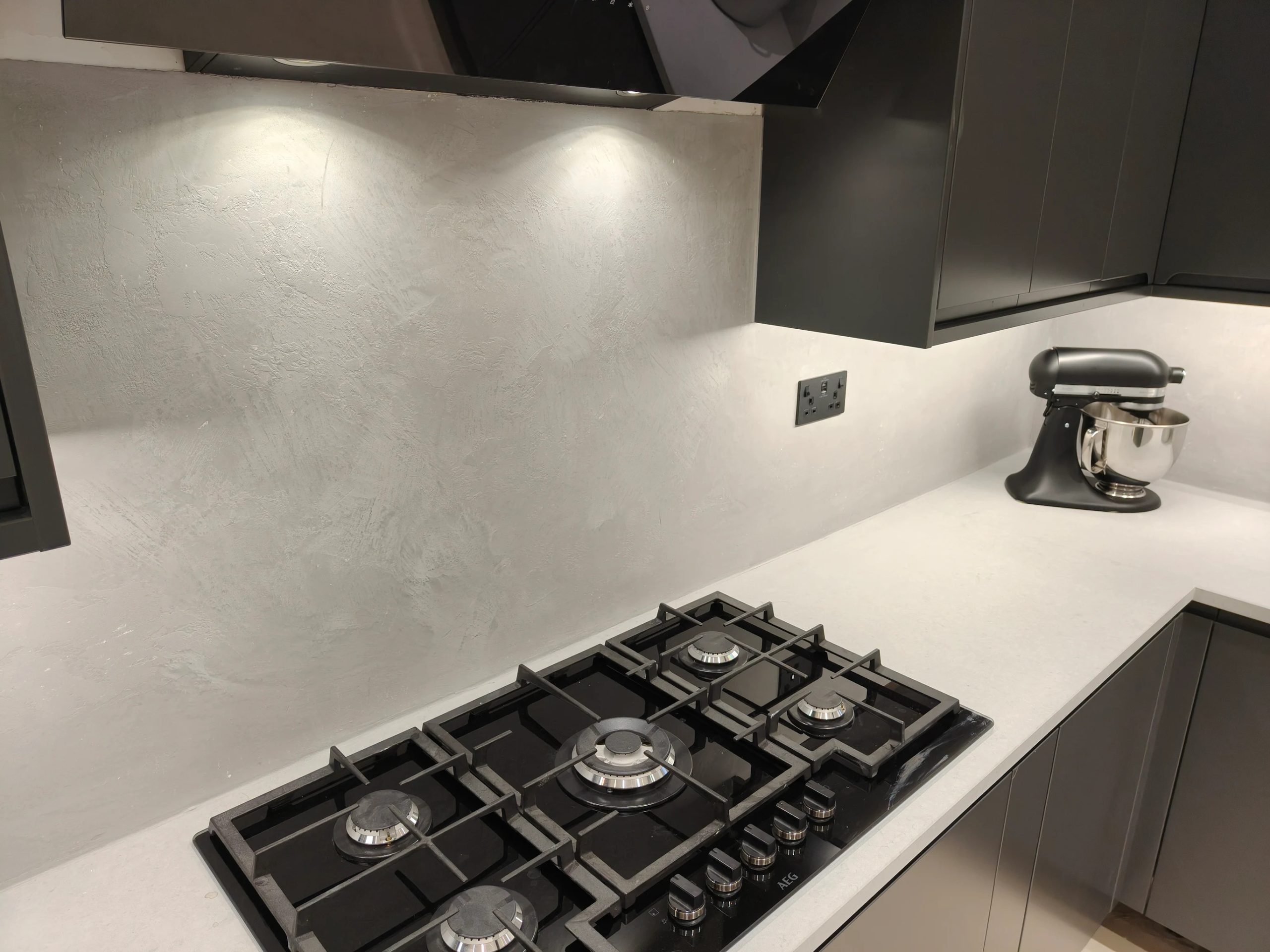 microcement kitchen